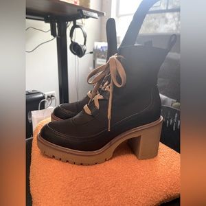 A New Day Heeled Lace-up bootie